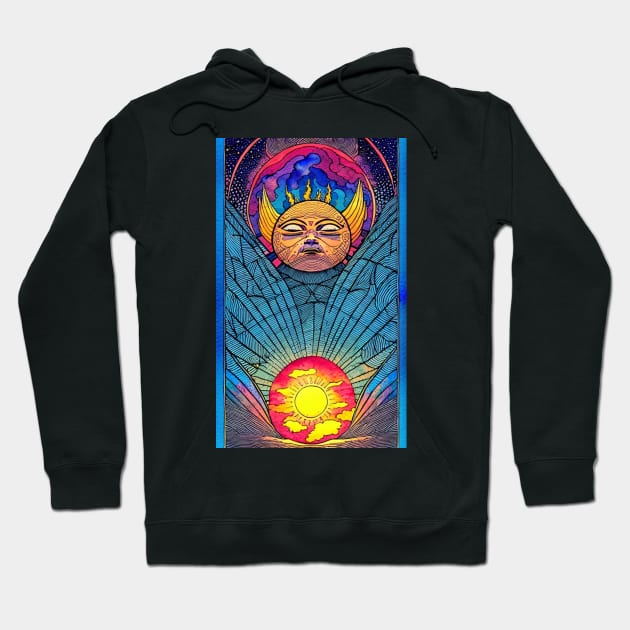 Trippy Sun Hoodie by Trip Tank